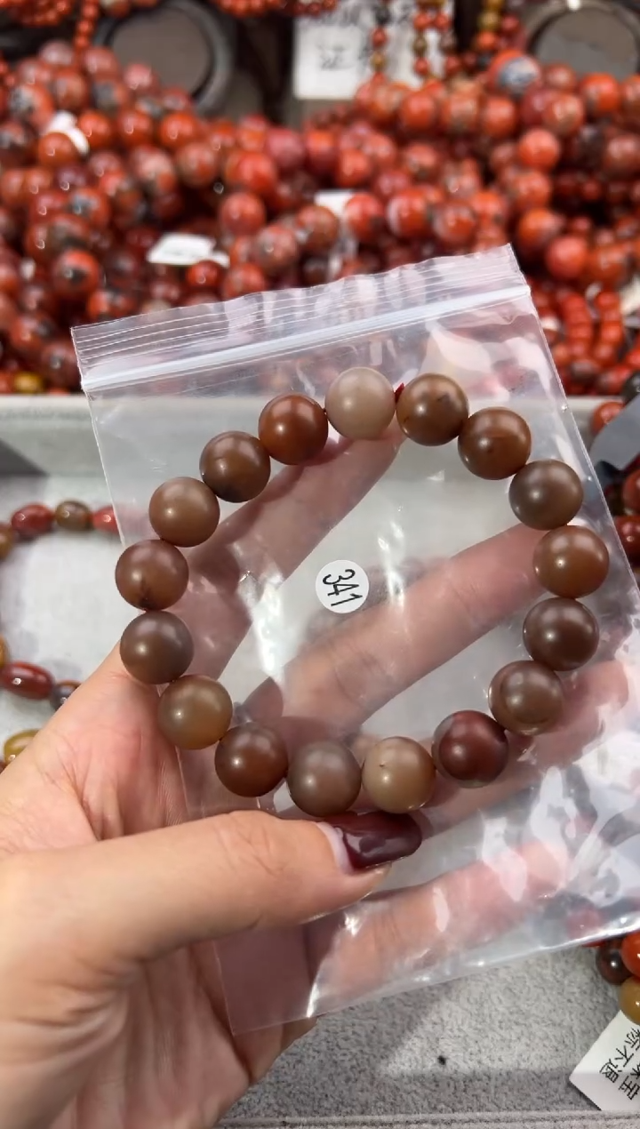 未镶嵌手串南红玛瑙13+