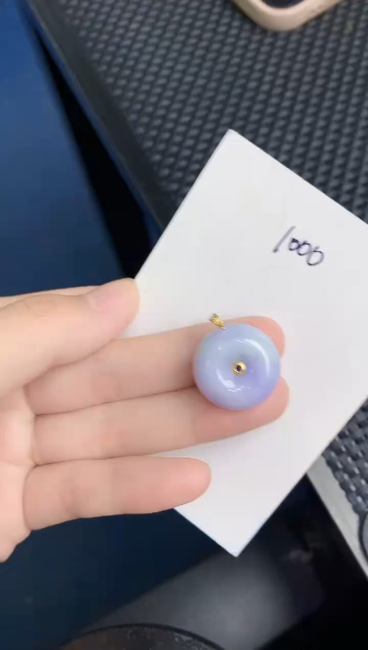 【闪购商品】翡翠颈饰18K金镶嵌000000000