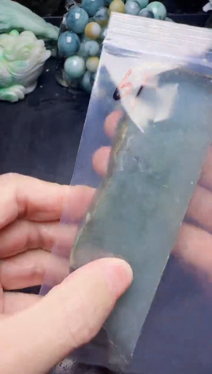 颈饰未镶嵌翡翠快**心61