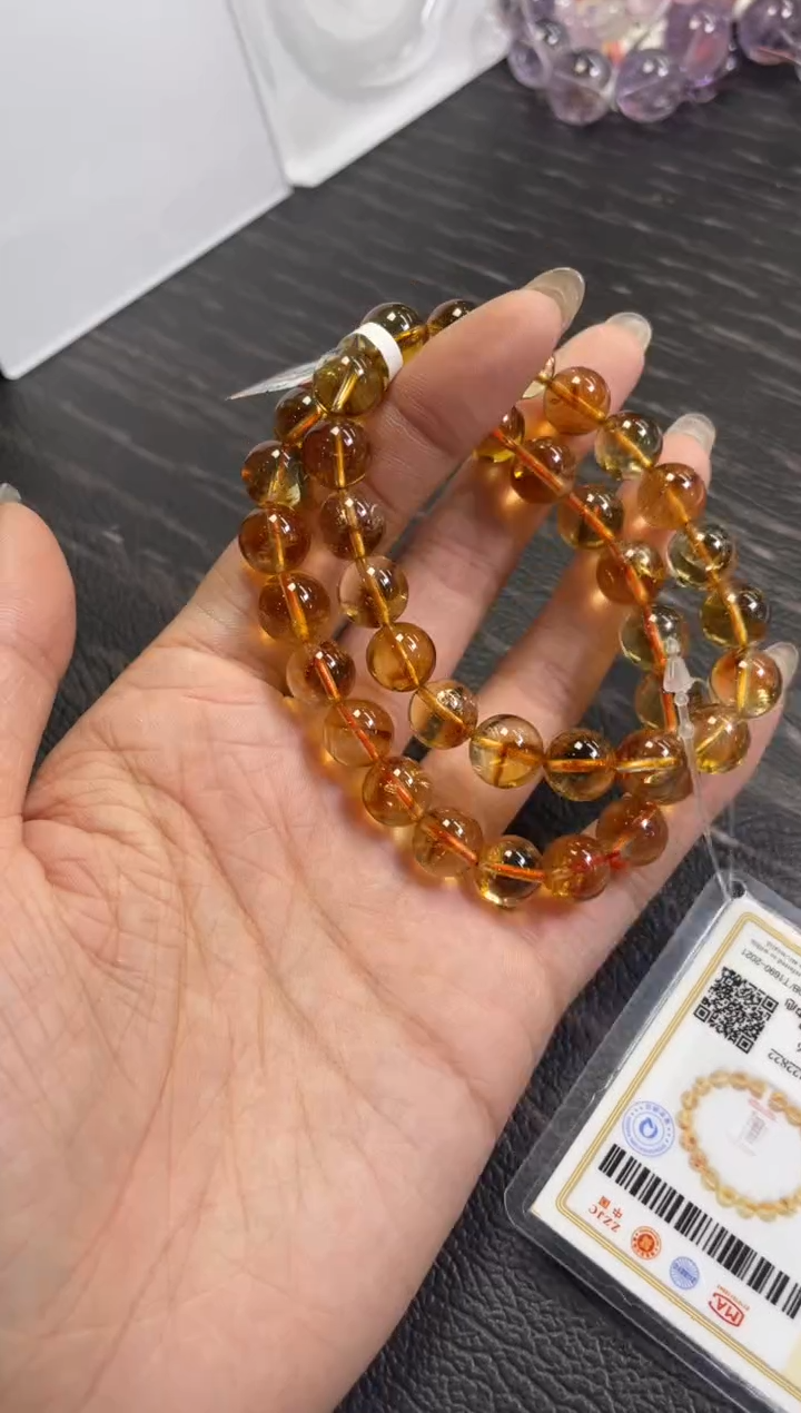 水晶手链未镶嵌10±/x-367【多样性发一