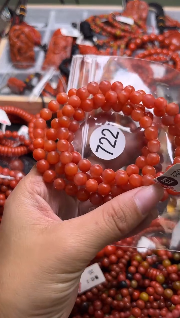 【闪购商品】南红玛瑙珠宝奇石未镶嵌722-7+
