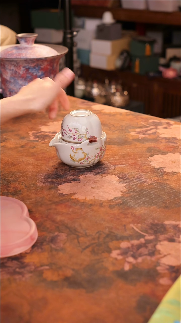 【闪购商品】陶瓷茶具（无礼盒无茶盘）@@A11759