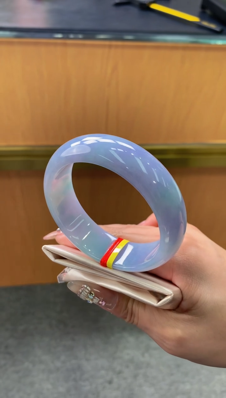 未镶嵌手镯翡翠-F120-正圈57.7