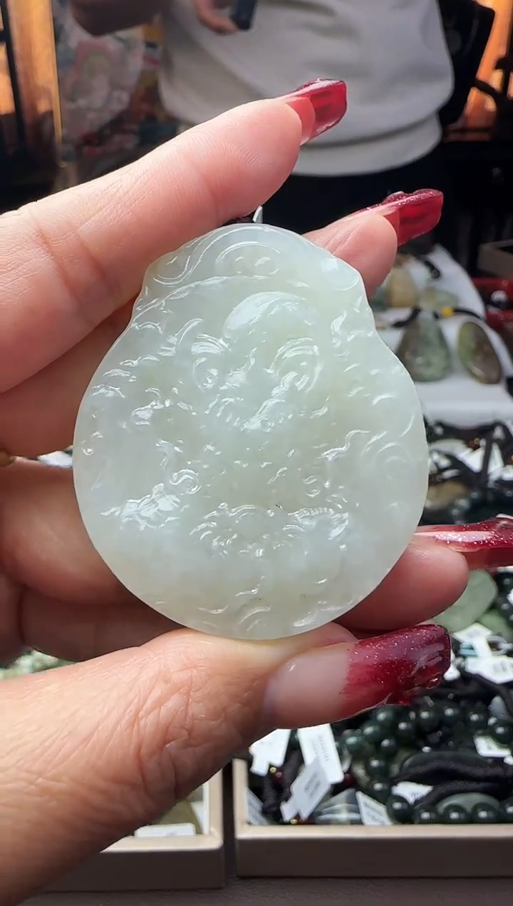 颈饰未镶嵌和田玉3476387