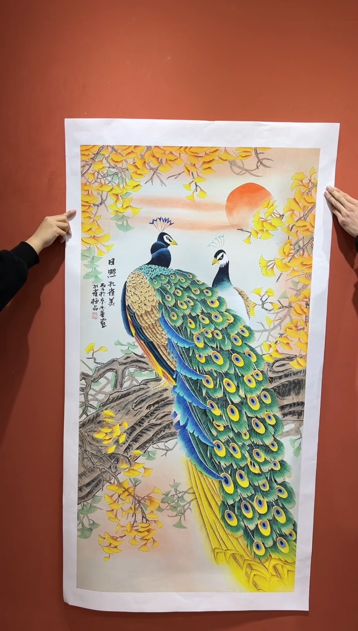 【闪购商品】国画郑乐华绘画手绘作品10-33