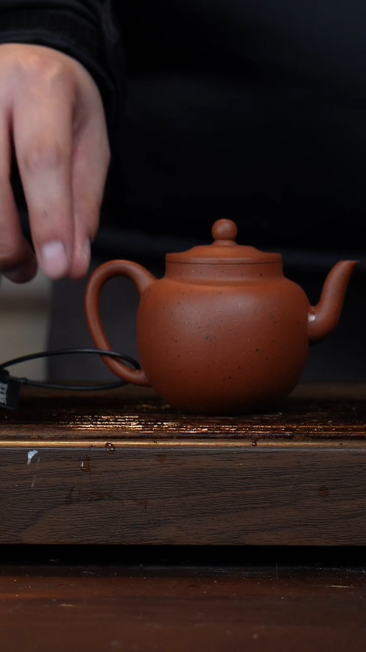 【闪购商品】紫砂茶壶自营铁质红泥礼貌莲子