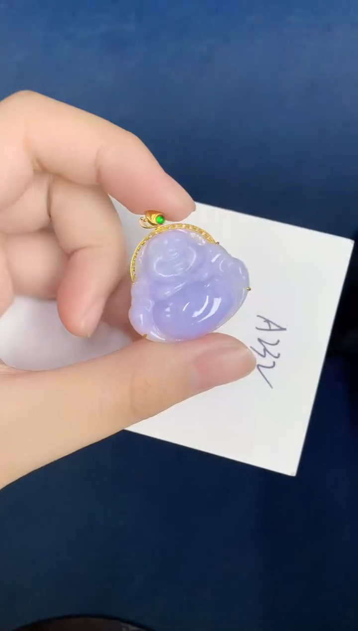 【闪购商品】翡翠颈饰18K金镶嵌000000000