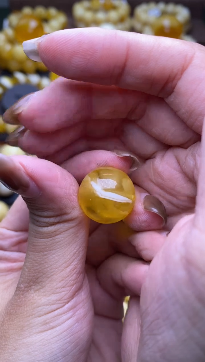 【闪购商品】琥珀裸石未镶嵌大小姐珠宝严选38