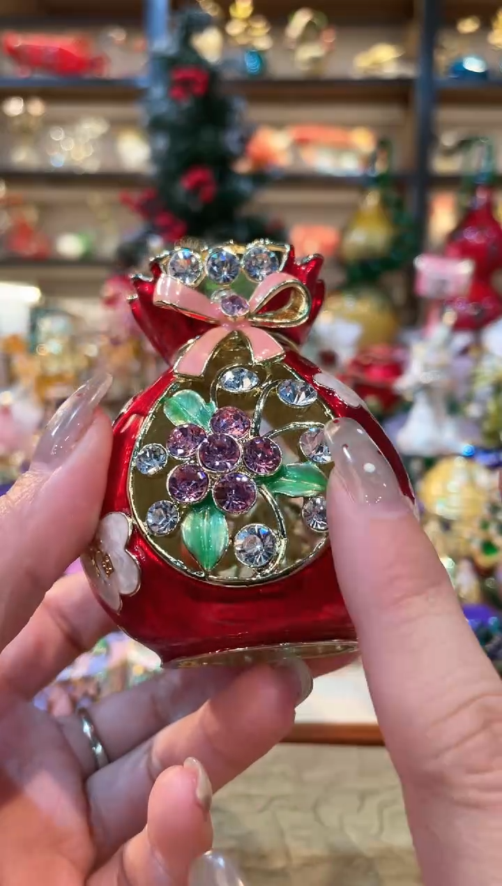 【闪购商品】 珐琅彩精致首饰盒