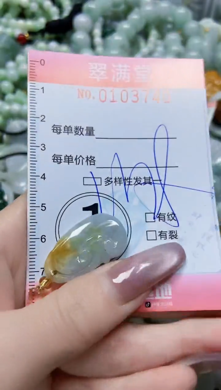 【闪购商品】翡翠颈饰未镶嵌闪购0103740