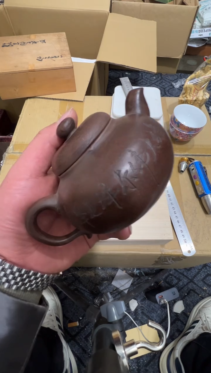 陶华**地高缘中古美术工艺品