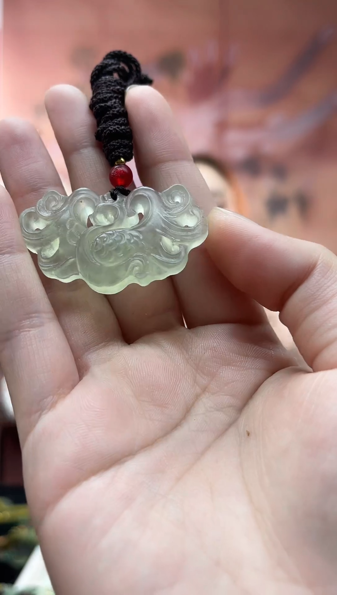未镶嵌岫玉吊坠多样性发货拍一发一