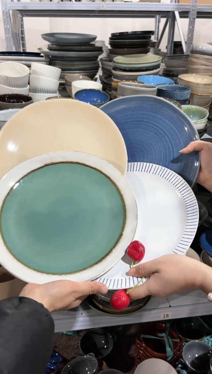 【闪购商品】瓷片外贸尾货瑕疵满20包邮X4 大盘组合