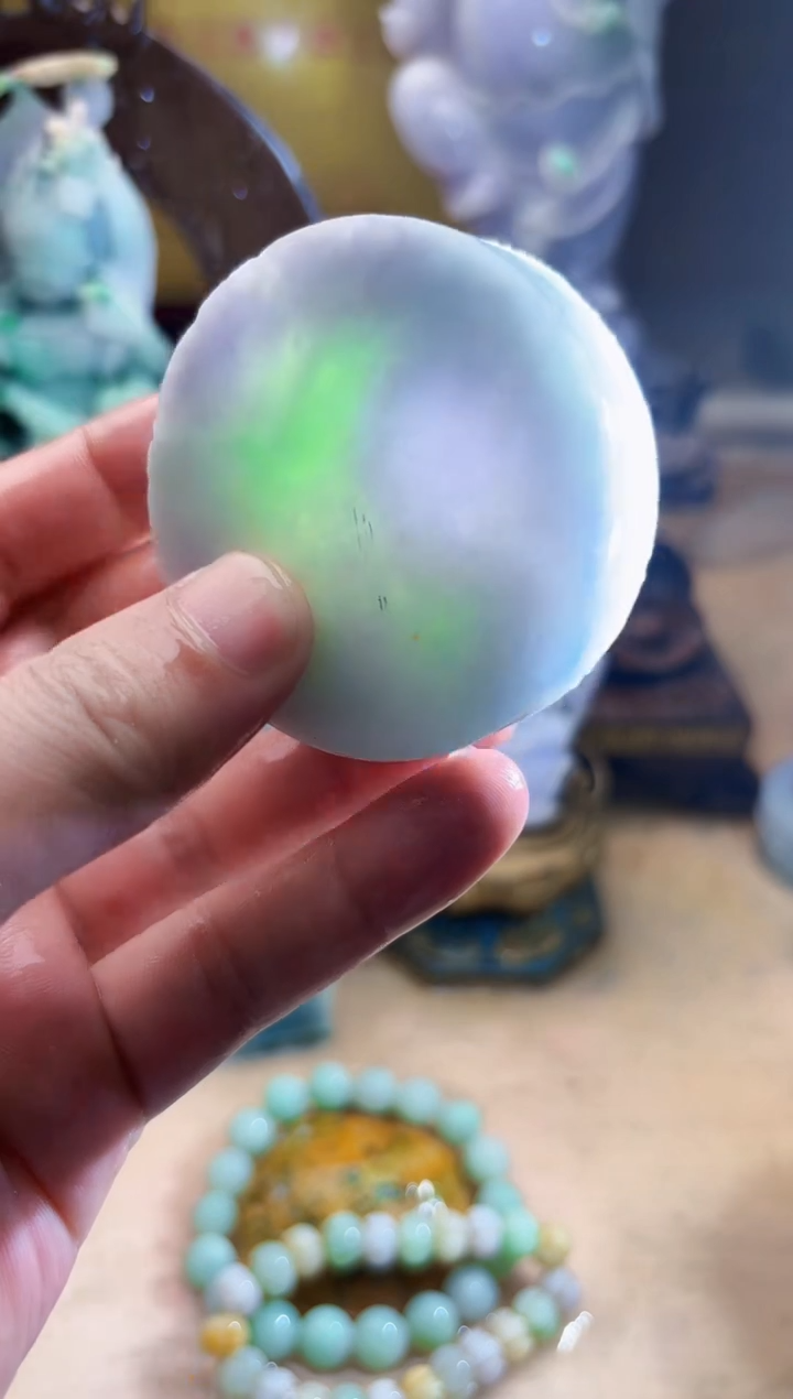 未镶嵌挂件翡翠A货张优9332