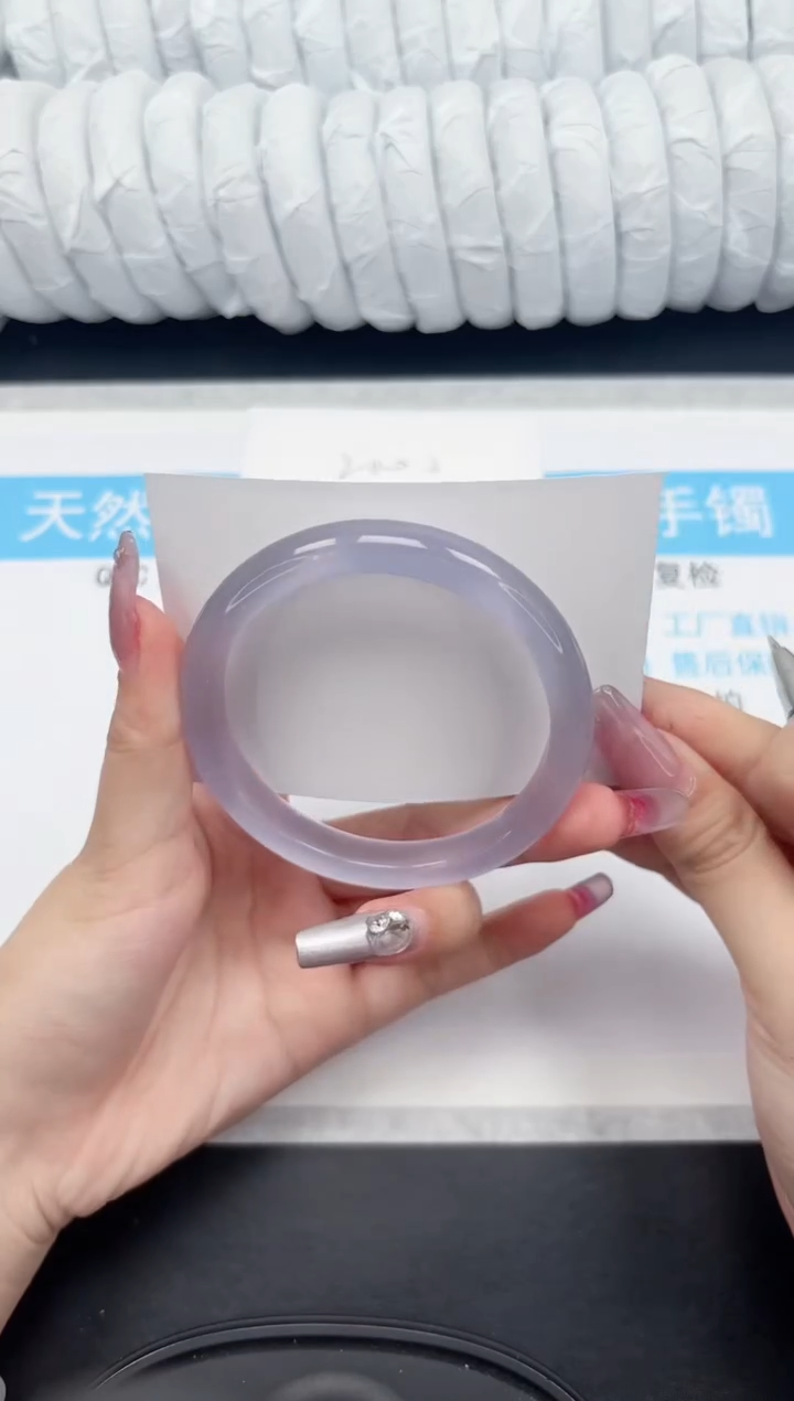 【闪购商品】石英质玉手镯未镶嵌44-60.2