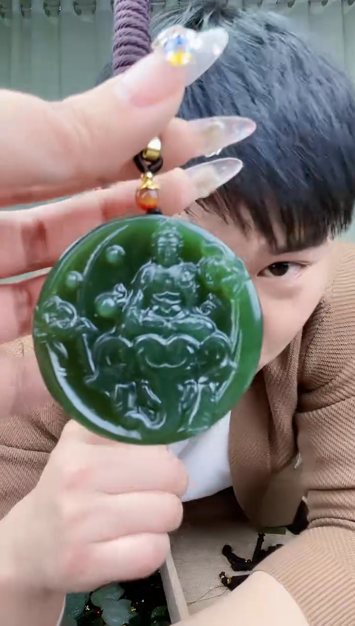 【闪购商品】和田玉挂件未镶嵌拍一发一，多样性发货！