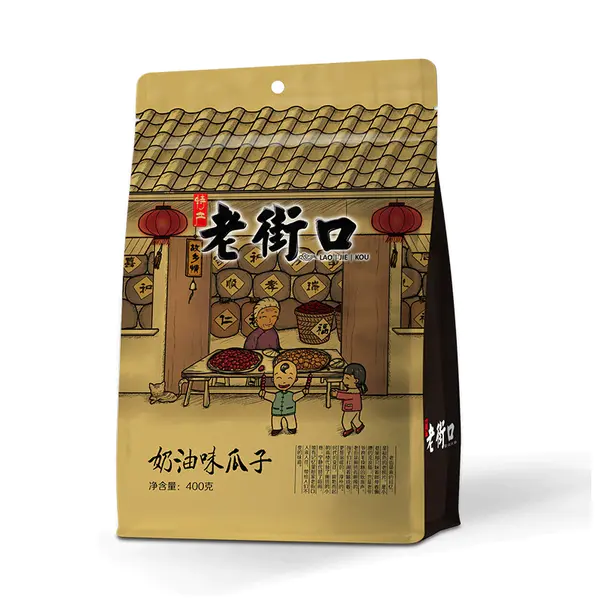 老街口奶油味瓜子奶油味 400g