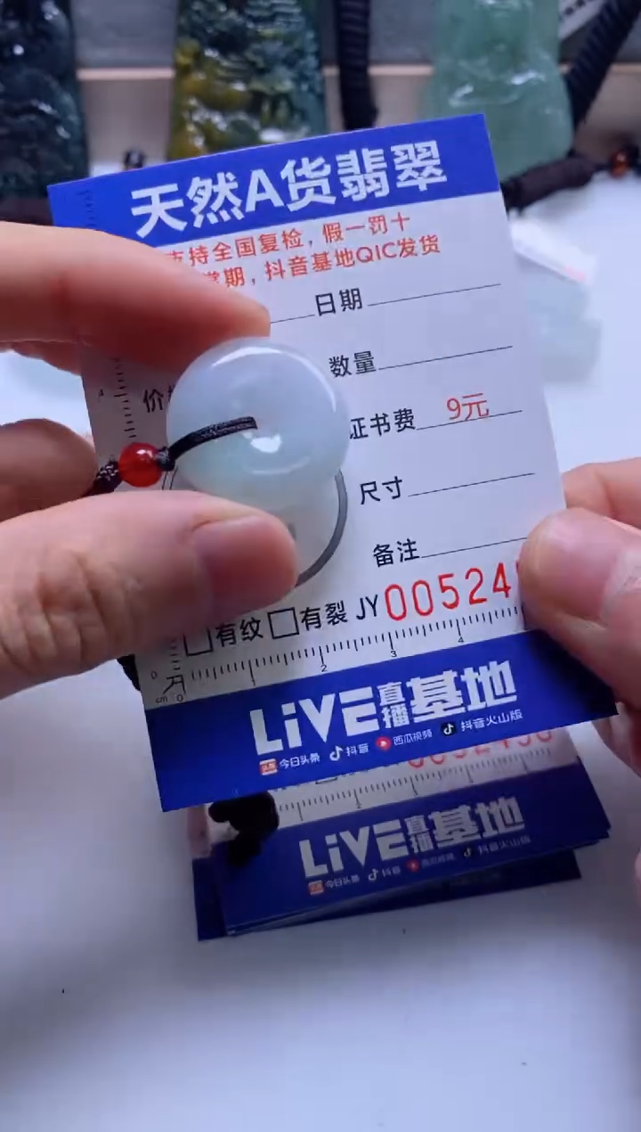 【闪购商品】翡翠挂件未镶嵌            