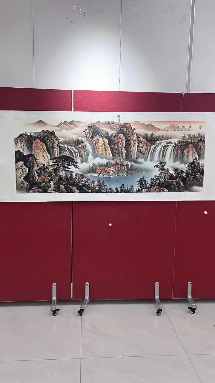 国画沈石田绘画12pc山水画集