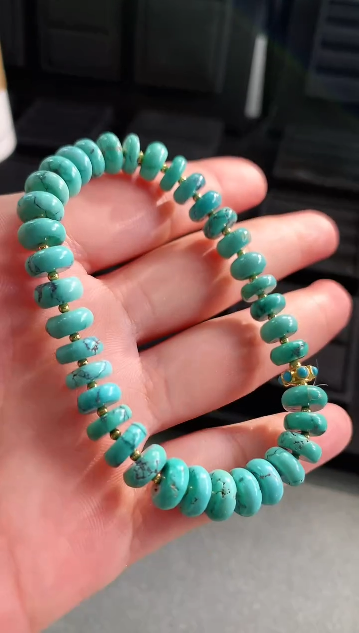 【闪购商品】绿松石珠宝奇石未镶嵌手串