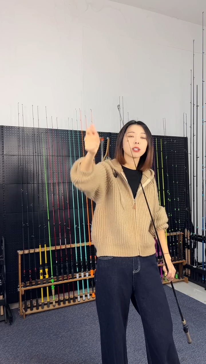 2.4m碳素DML枪柄2.4米（瑕疵尾货竿，没有售后，介意勿拍）