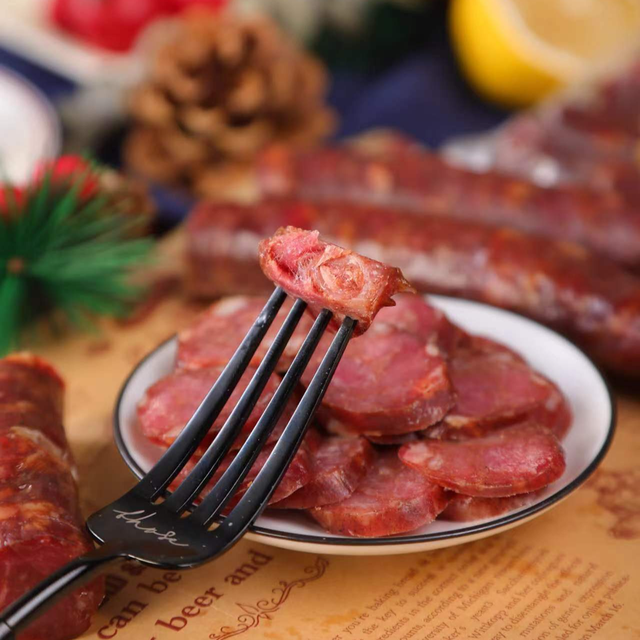 【三袋更划算】俄式风味伏特加风干肠250克/袋