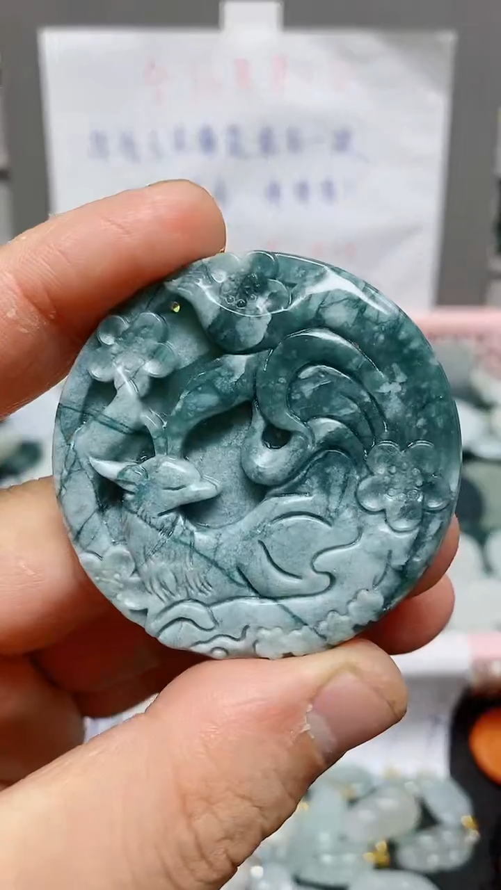 【闪购商品】翡翠颈饰未镶嵌天然翡翠A货