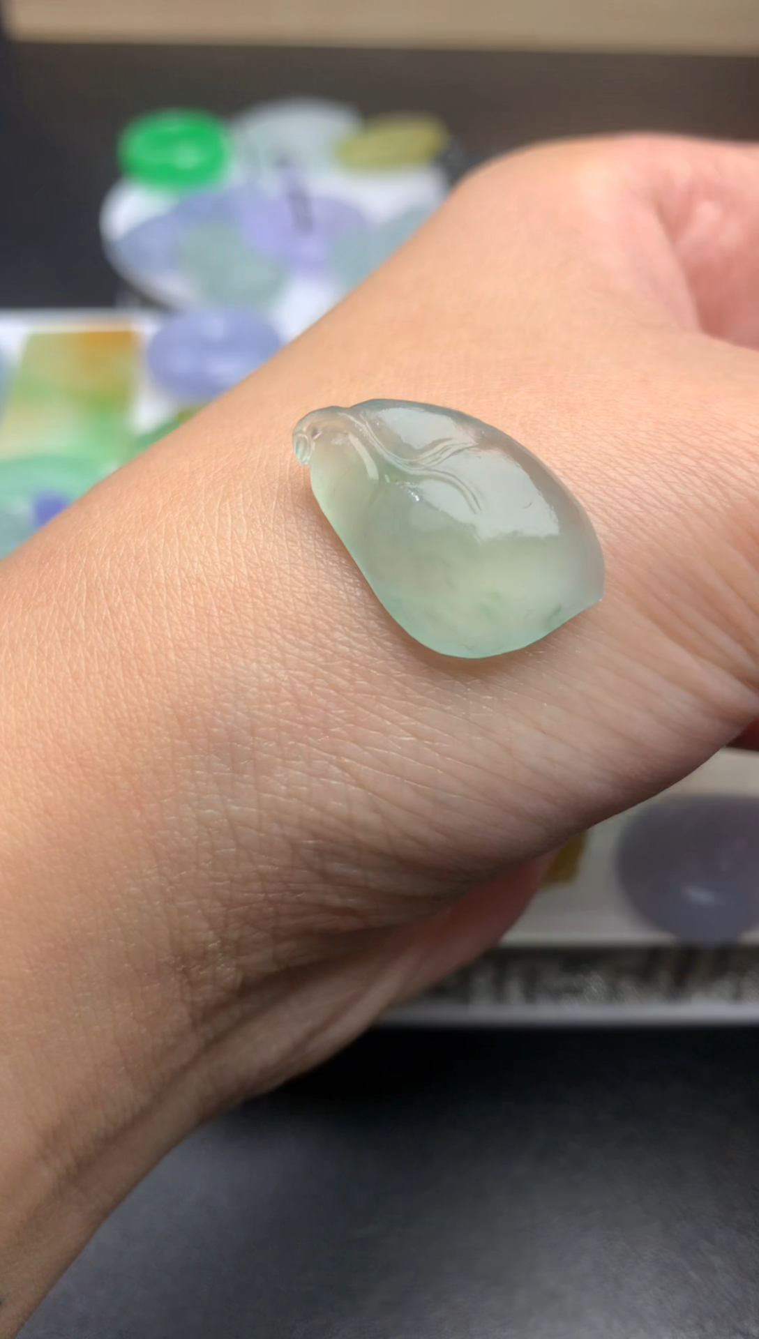 【闪购商品】定制翡翠未镶嵌毛货