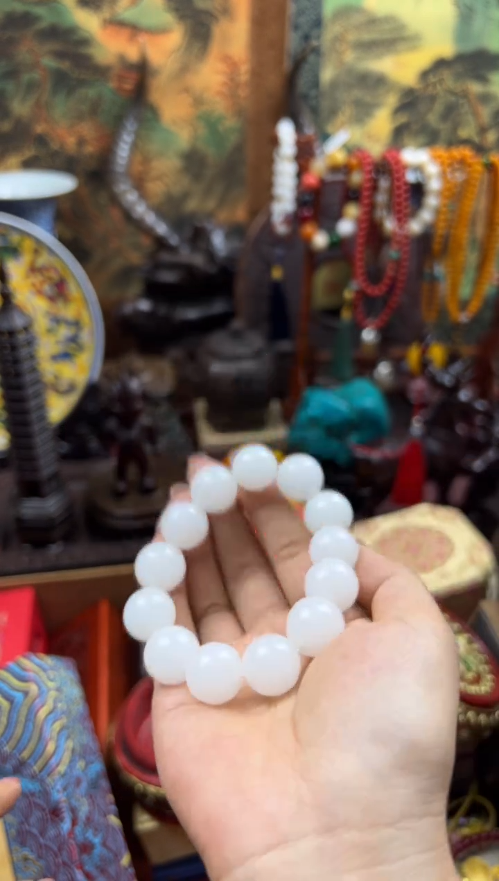 手链未镶嵌和田玉——枷棋精品推荐——