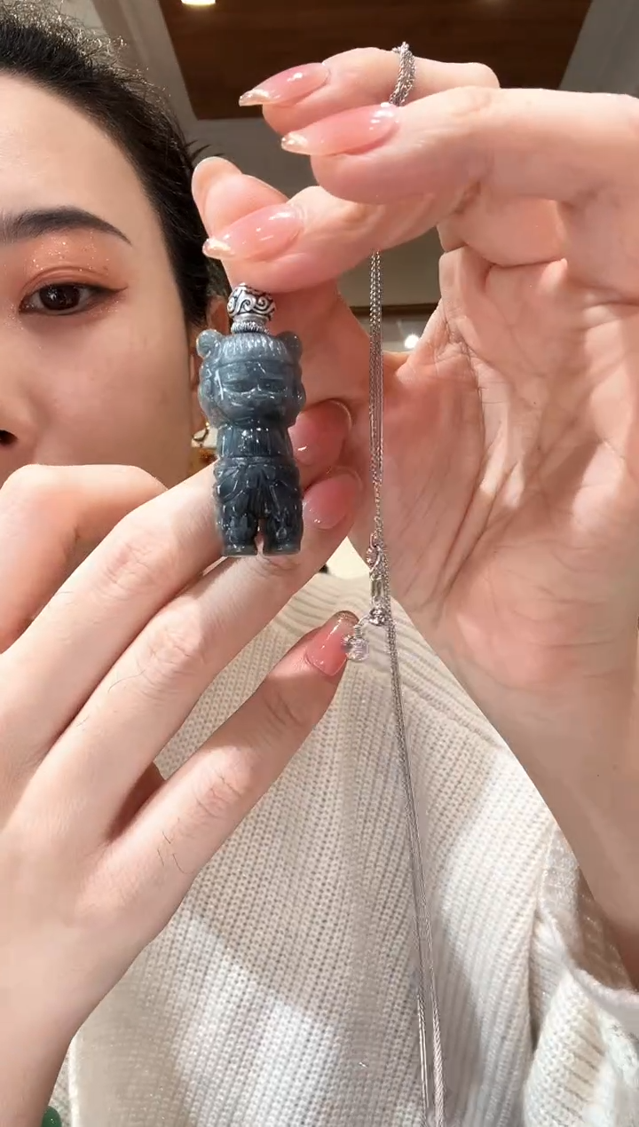 【闪购商品】翡翠颈饰未镶嵌国风