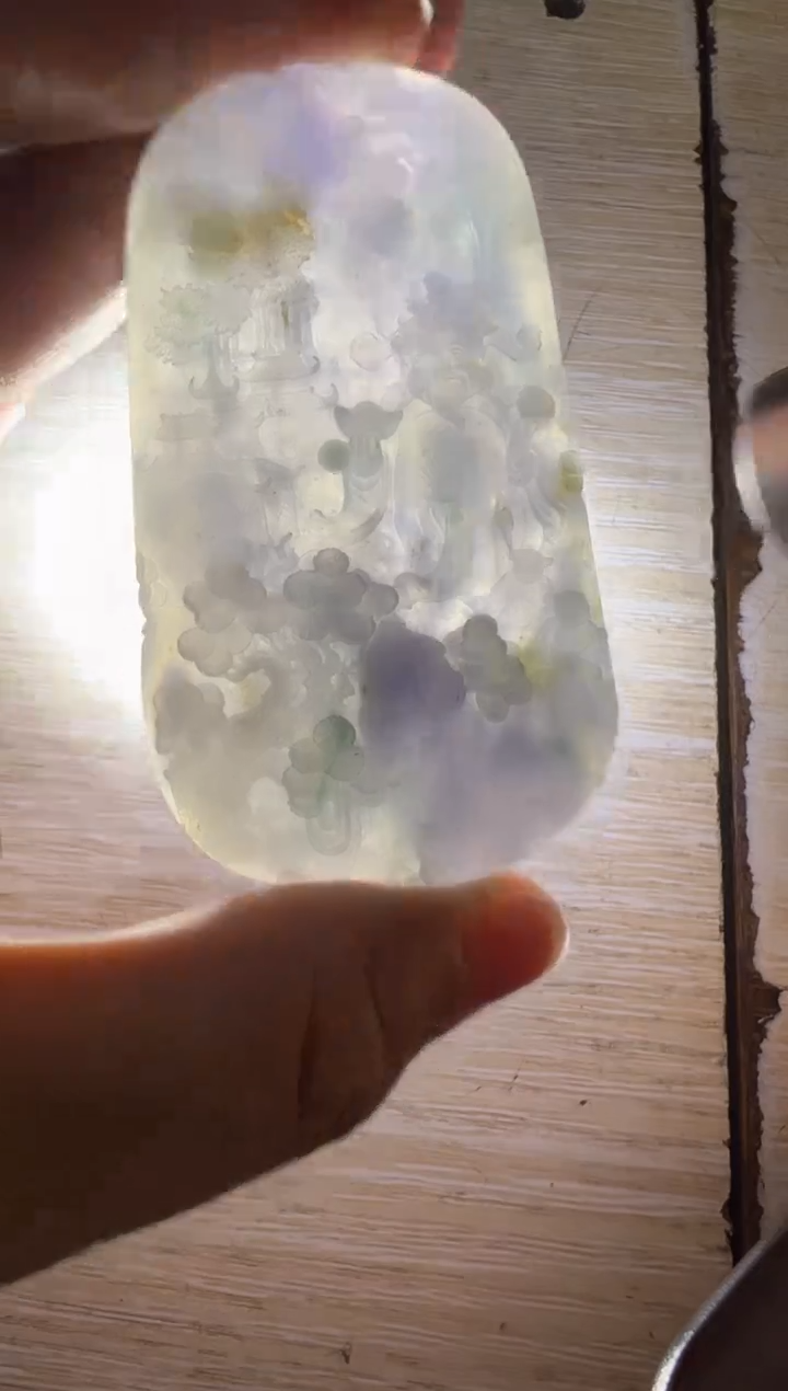 【闪购商品】定制翡翠未镶嵌山水