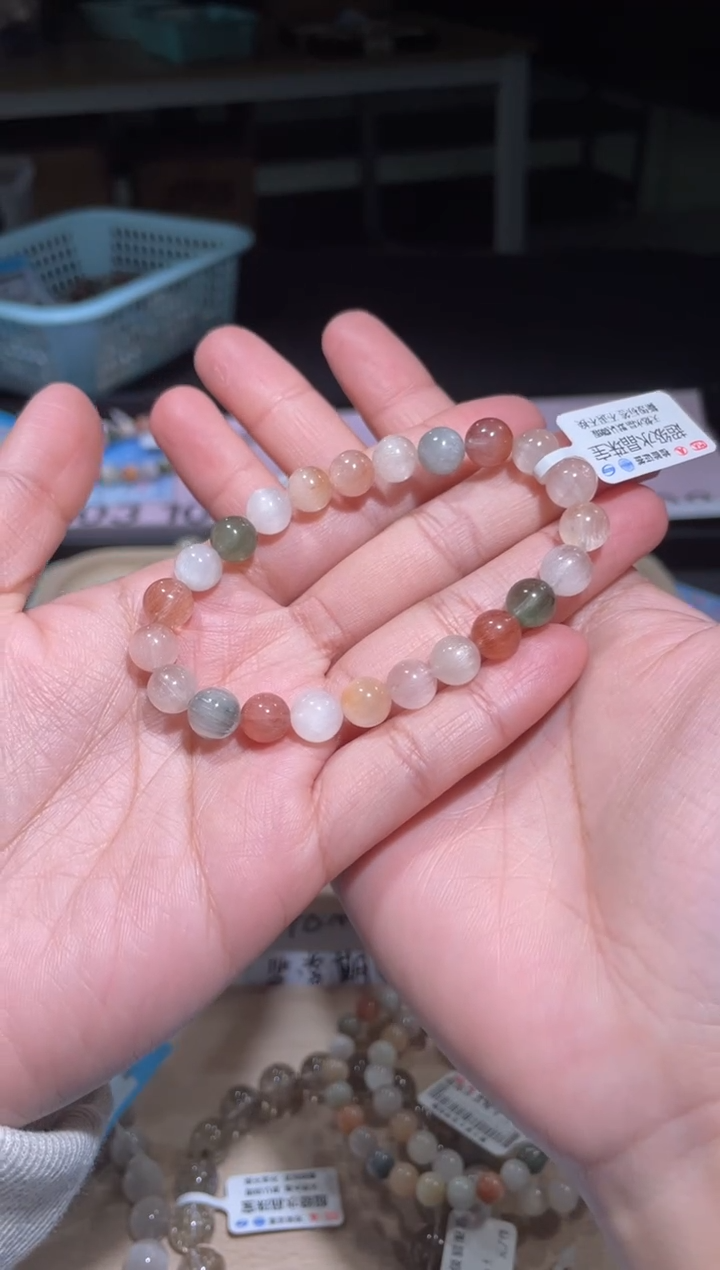 【闪购商品】水晶手链未镶嵌99号多样性发货一K 8+