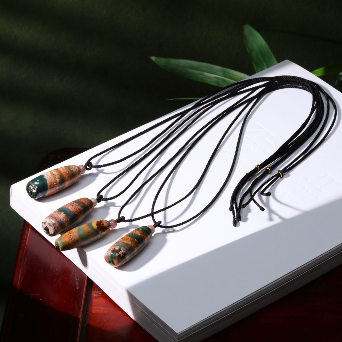 【意婵】天然高品老玛瑙路路通项链（多样性发一）-912785