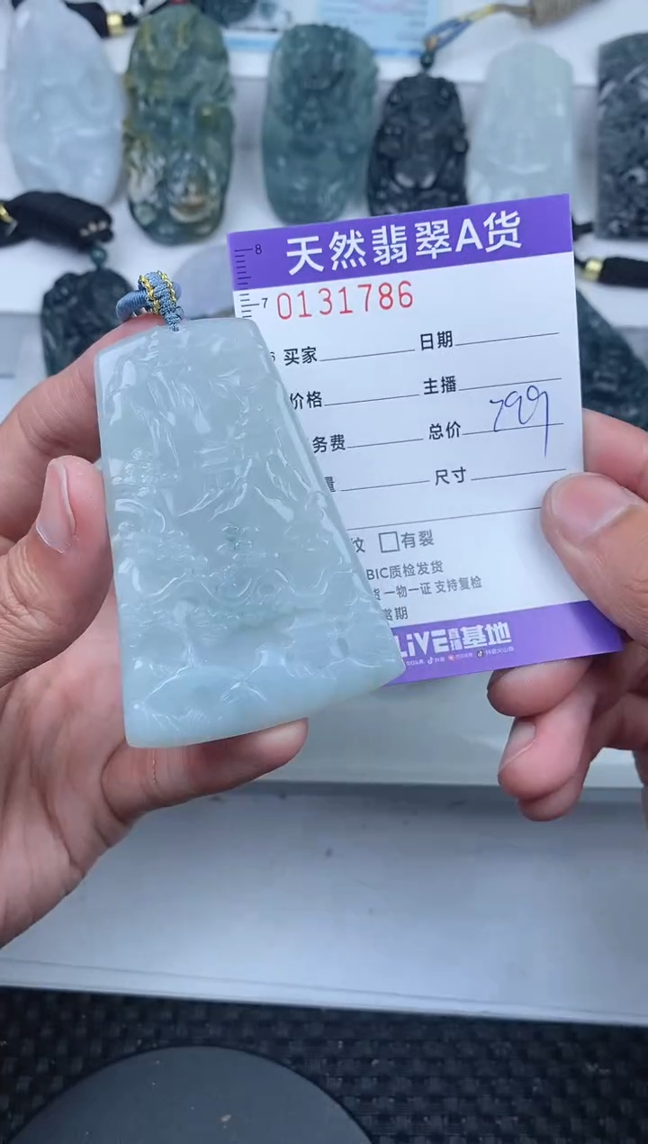 【闪购商品】翡翠颈饰未镶嵌       786