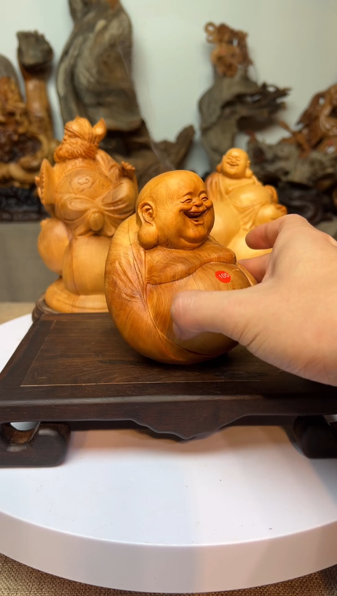柏木（崖柏）崖柏雕刻件