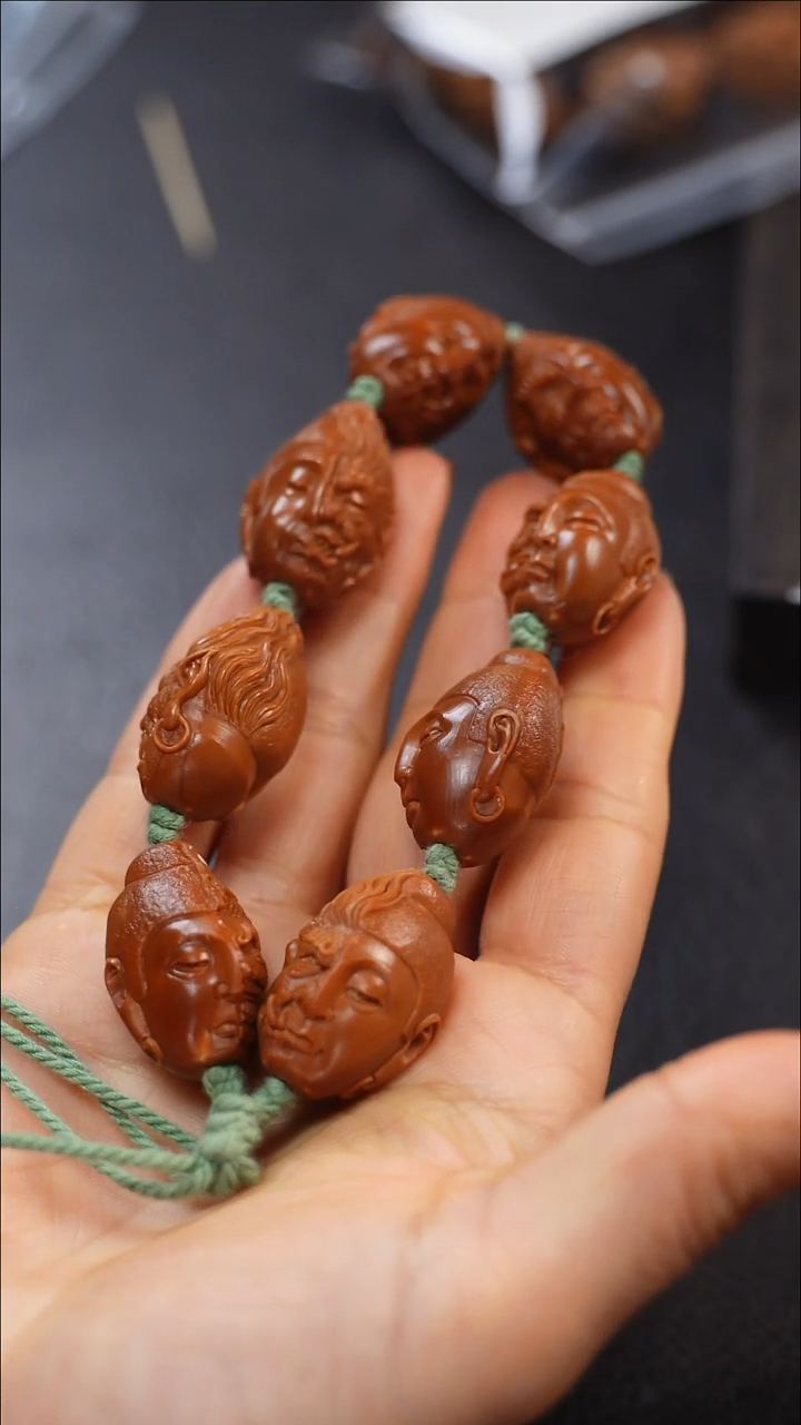 手串/手链橄榄核九林核雕文玩作品