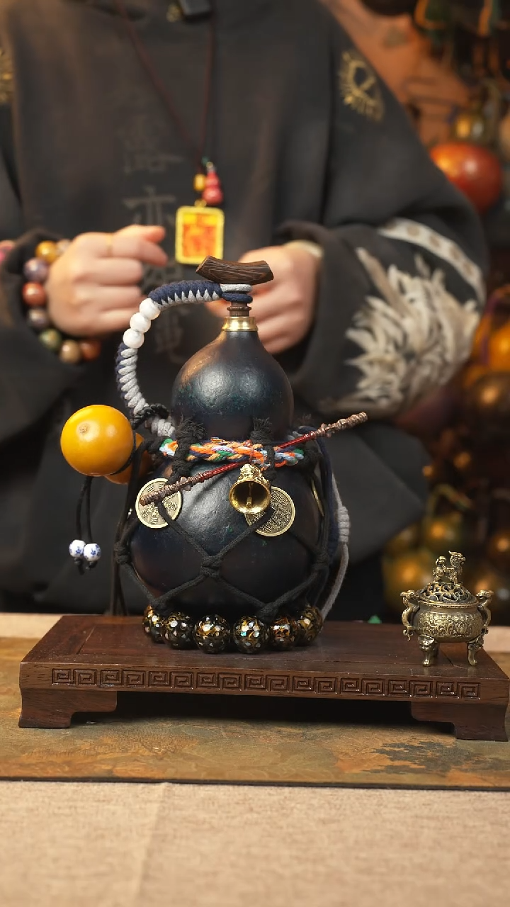 【闪购商品】484大漆葫芦一物一拍记葫堂出品