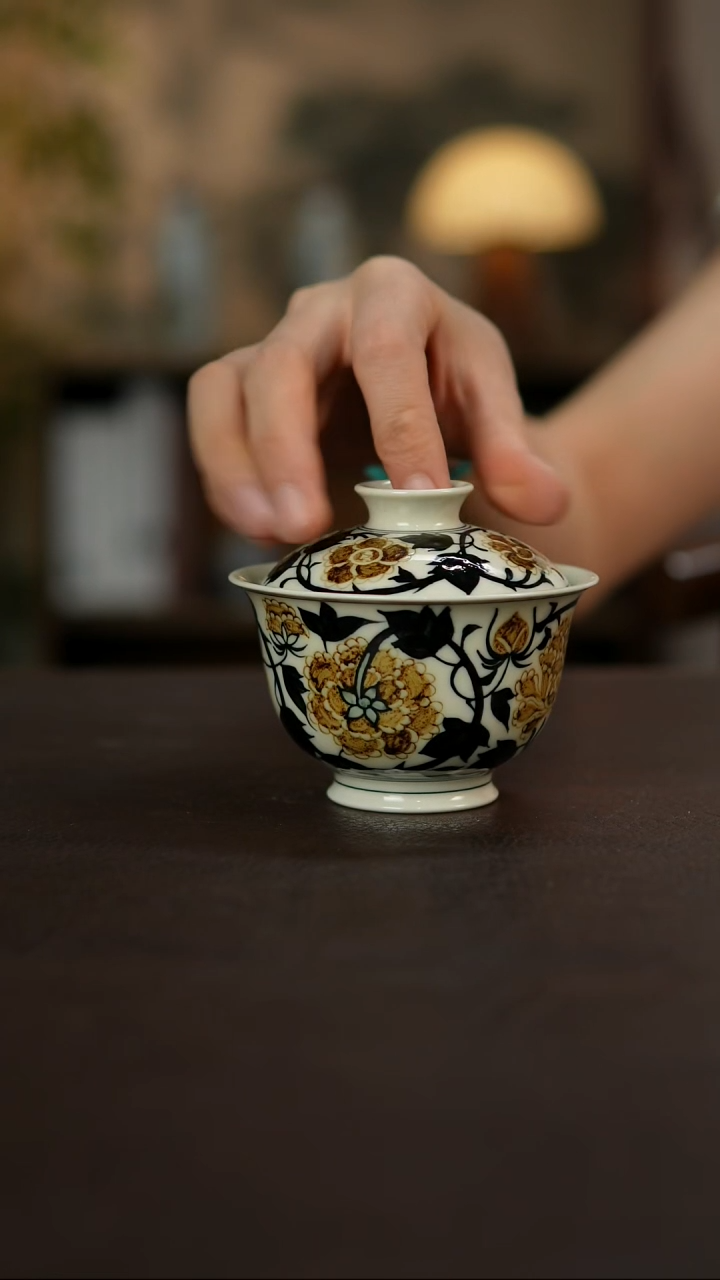 杯景德镇陶瓷杯碗柴烧多人