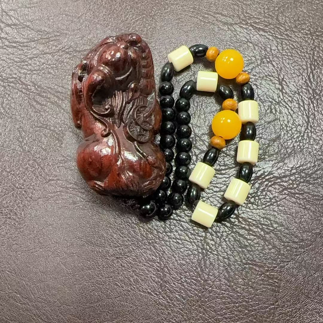 精品小叶紫檀手把件XY 021[无礼盒]