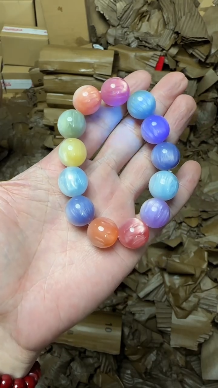 手串七彩海芸母QL47