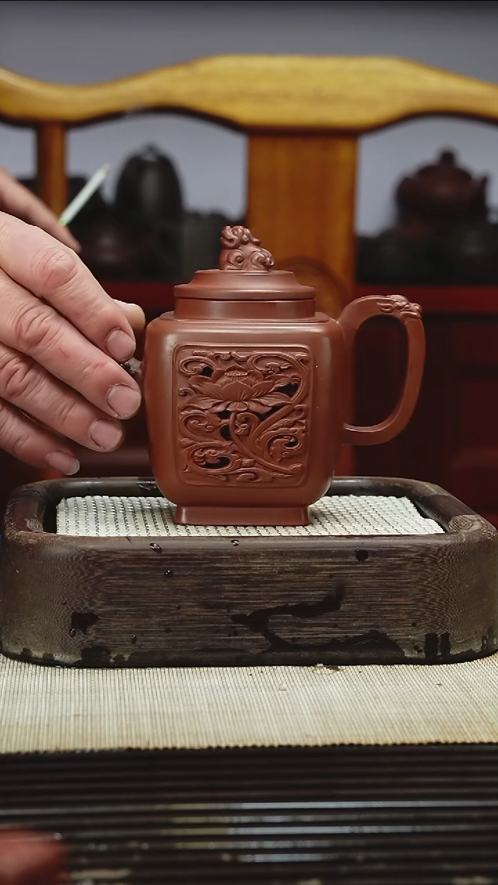 茶壶紫砂400CC  