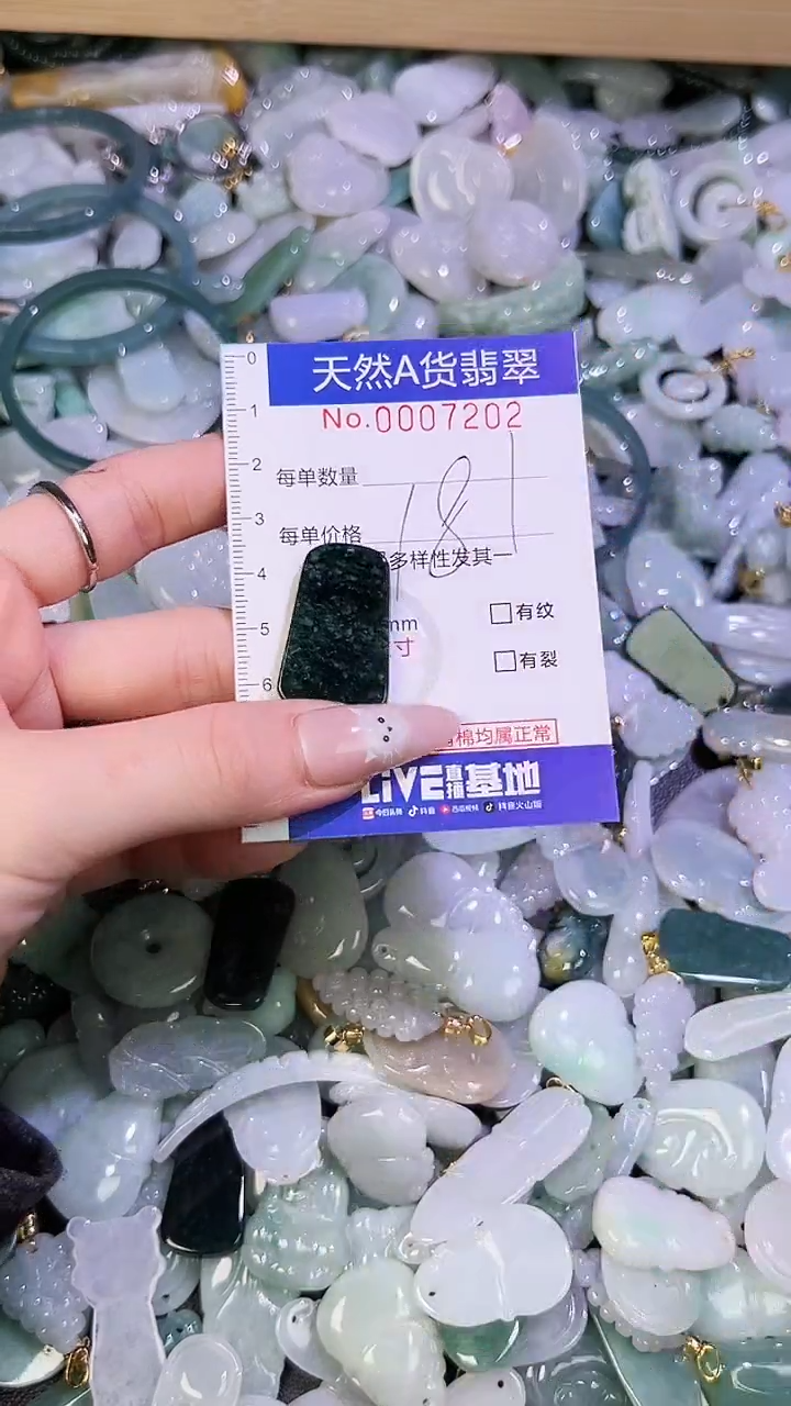 【闪购商品】翡翠颈饰未镶嵌天然翡翠A货