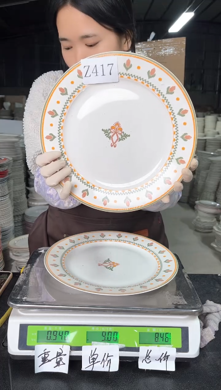 【闪购商品】搪瓷Z417  10.5英寸  2个