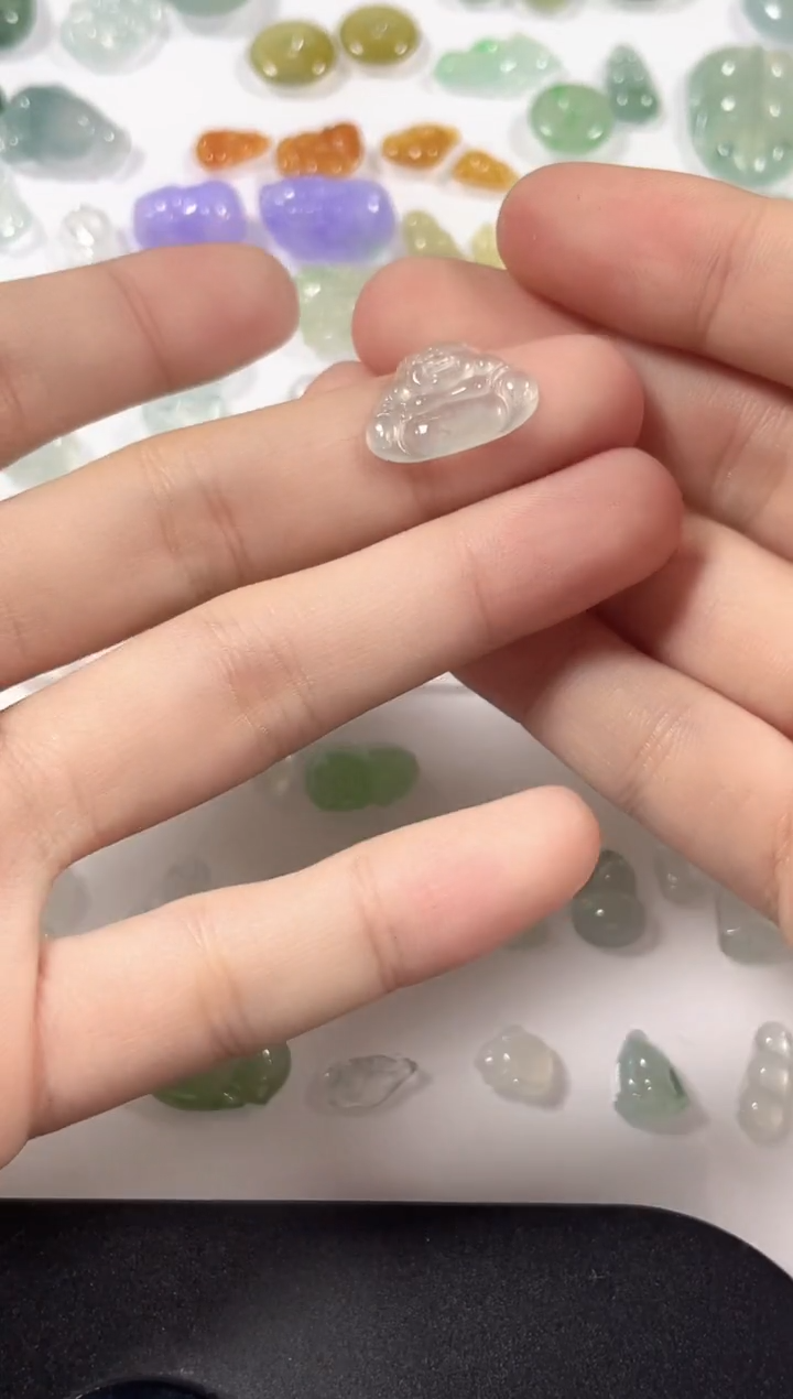 未镶嵌裸石翡翠缅甸天然翡翠8886