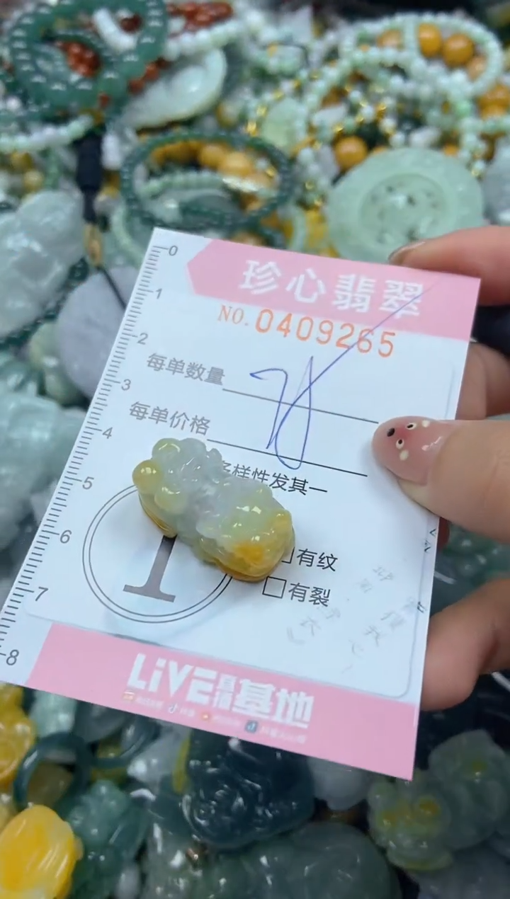 颈饰未镶嵌翡翠闪购0409265