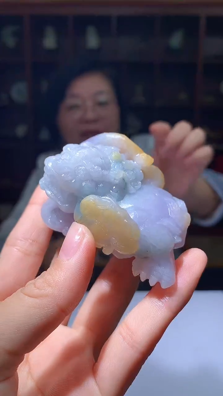 【闪购商品】定制翡翠未镶嵌1088hm-毛货挂件46