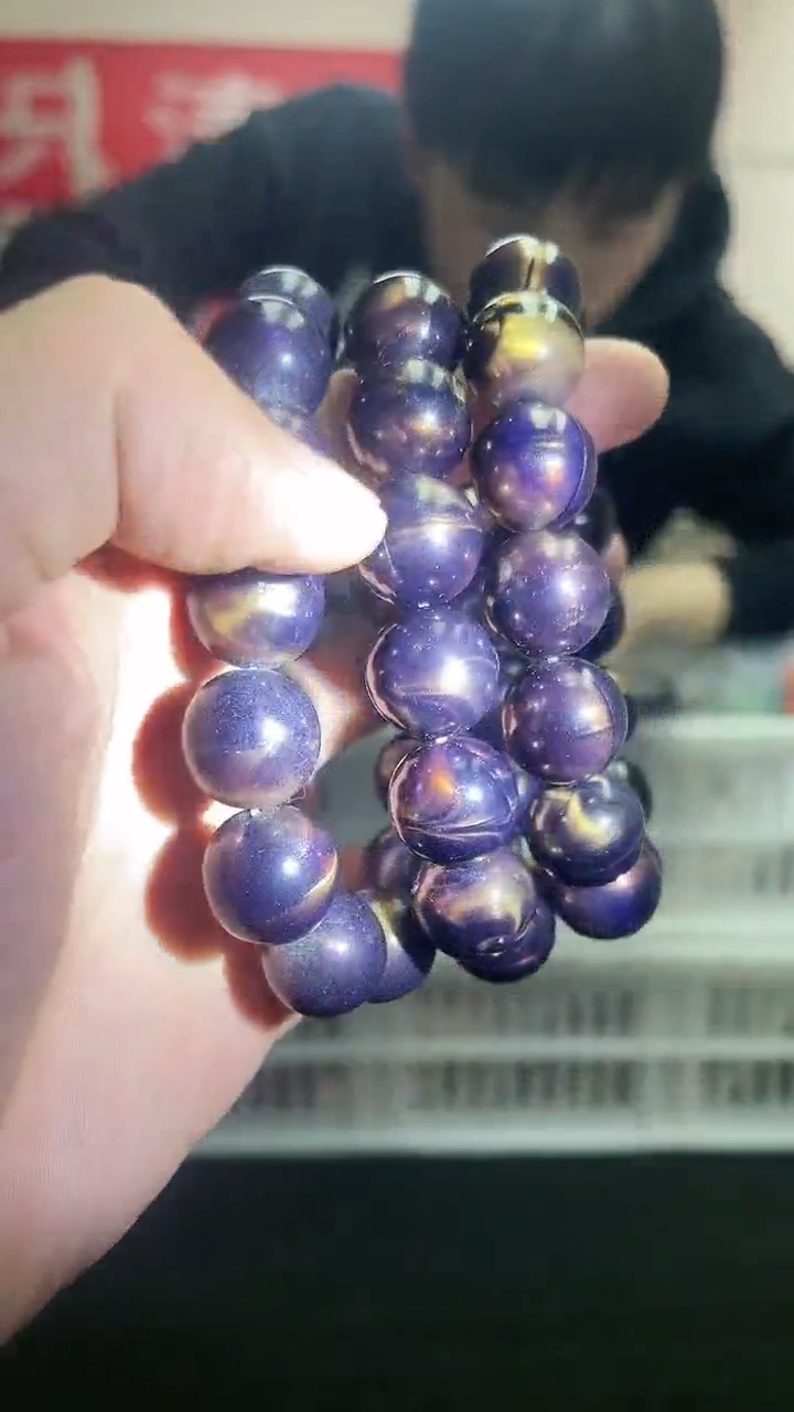 【闪购商品】硅化珊瑚手链未镶嵌精美手串60