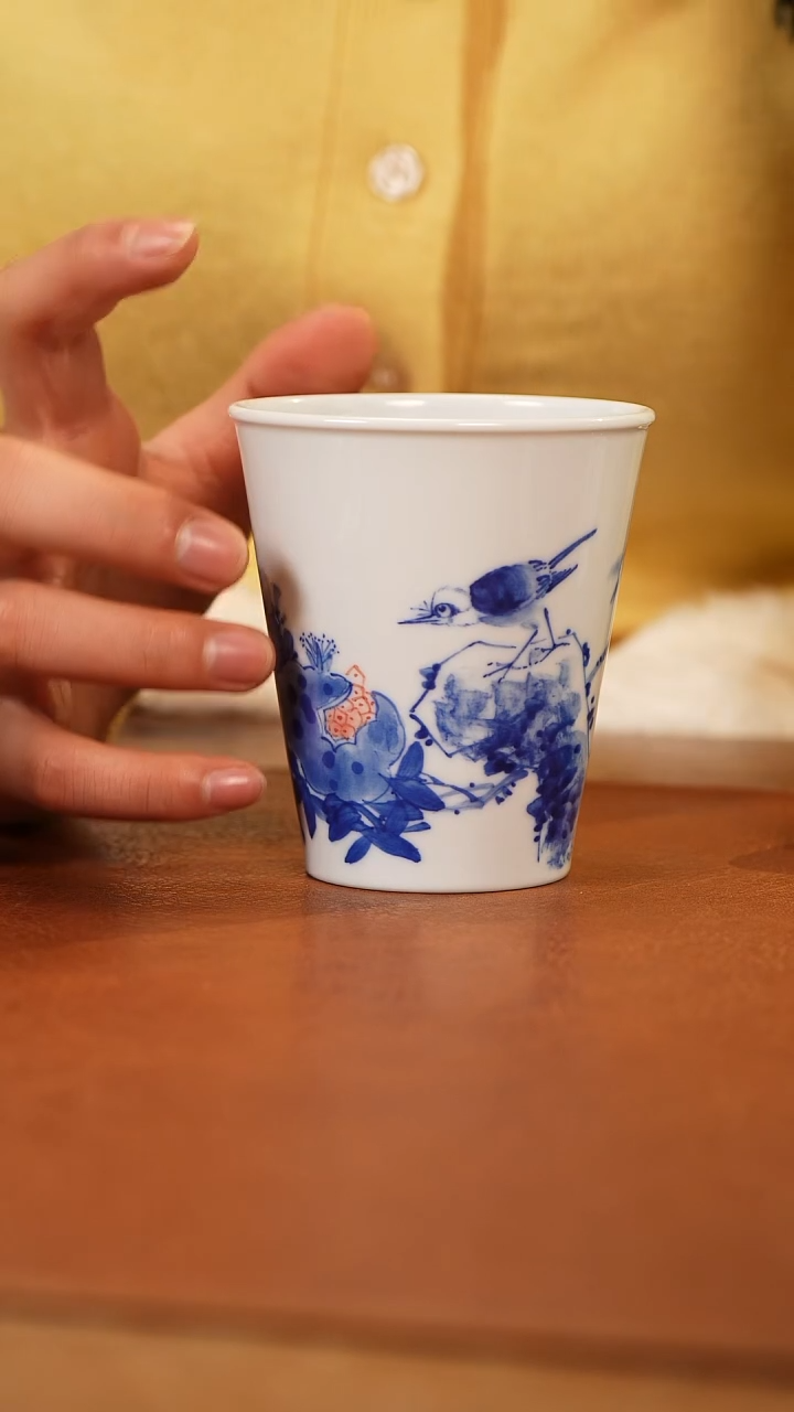 【闪购商品】杯景德镇青花主人杯