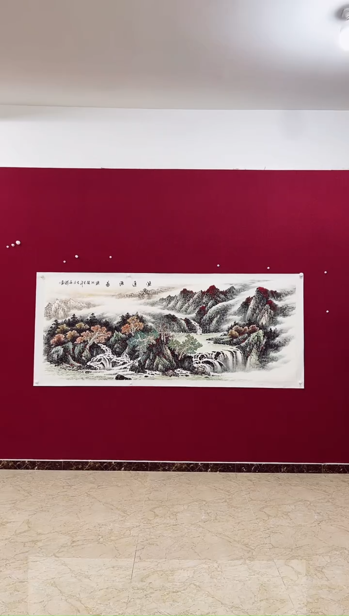 国画竞**成师文娟国画作品