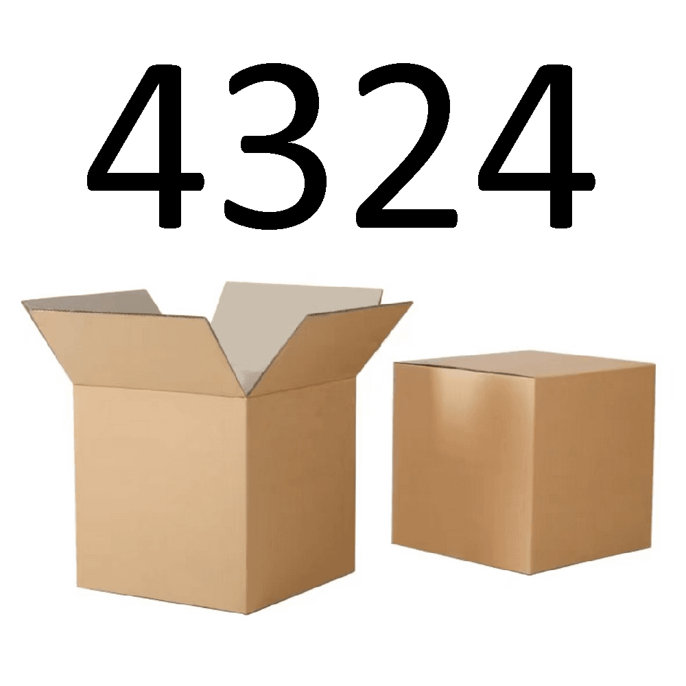 99新  【按照主播讲解下单】4324编号纸箱 3C数码家用百货桌面